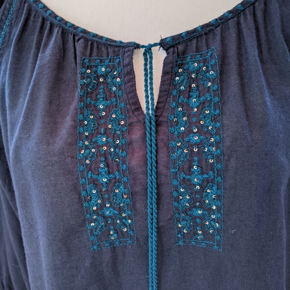 Lucky Brand peasant top in excellent condition, si - Picture 2 of 14